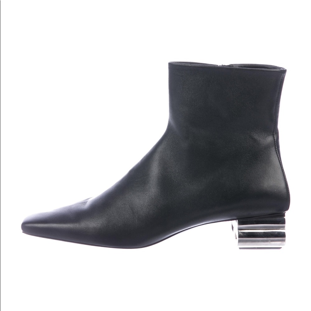 BALENCIAGA BRAND NEW BB Typo square toe boots 40.5